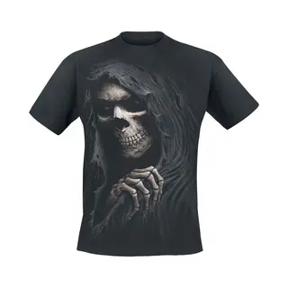 Spiral Grim Reaper T-Shirt Black