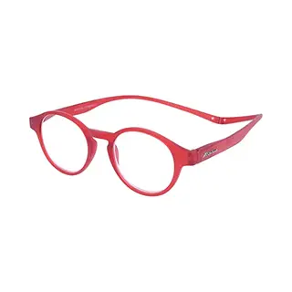 Montana Functionele Leesbril Met Magneetclip En Transparant Etui - Mag In Rood + 3, 50 Dpt