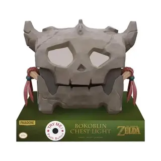 Paladone Bokoblin Chest Light Offiziell Lizenziert The Legend Of Zelda, Nachtlicht Mit Soundeffekten, Gamer-Geschenk Und Raumdekorationszubehör Für Jungen