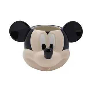 Paladone Mickey Shaped Mug Tasse Schwarz, Creme Universal 1 Stück