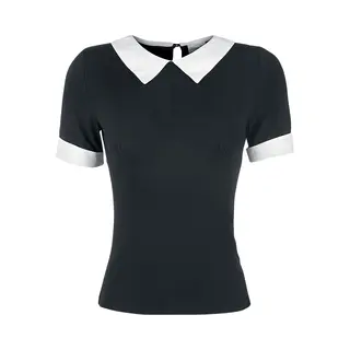 Banned Morticia T-Shirt Black