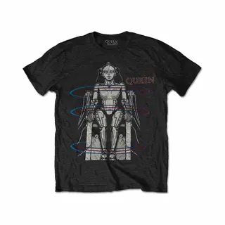 Rock Off Queen - T-Shirt Rwc - European Tour 1984 (L)