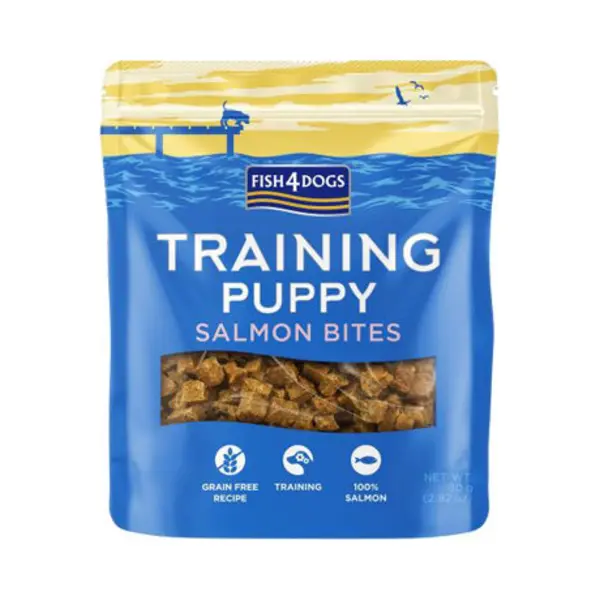 Fish4Dogs - Training Puppy Salmon Bites - 80 G thumbnail