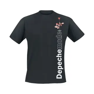 Rock Off Depeche Mode Violator Side Rose Heren T-shirt - Zwart - Xxl