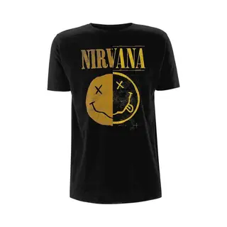 Nirvana Spliced T-Shirt Black