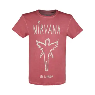 Nirvana In Utero T-Shirt Red