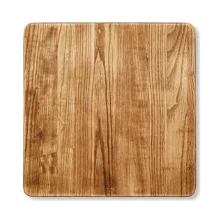 B&O Square Ash Wood Chopping Board Brown - Barbary & Oak