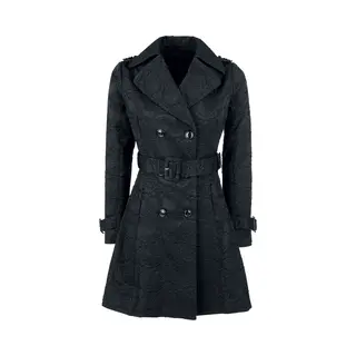 Voodoo Vixen Susan Coat Short Coat Black