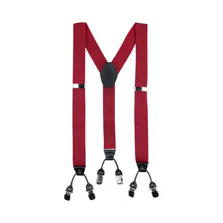 Banned Rockabilly Braces Unisex Braces - Rood - Standard