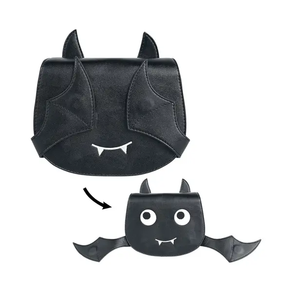 Banned Release The Bats Shoulder Bag Black thumbnail