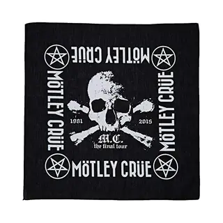 Motley Crue Bandana The Final Tour
