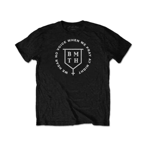 Rock Off Bring Me The Horizon - No Voice Heren T-shirt - 2XL - Zwart thumbnail