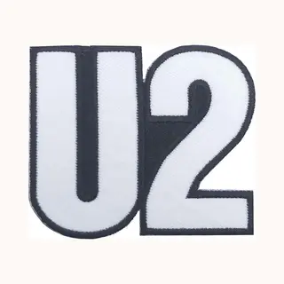 Rock Off officially licensed products U2 Patch Logo White