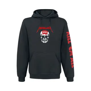 Metallica Kill 'Em All - Skull Hoodie Black