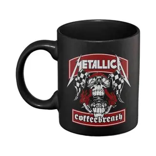 Metallica Coffeebreath Tasse Mattschwarz