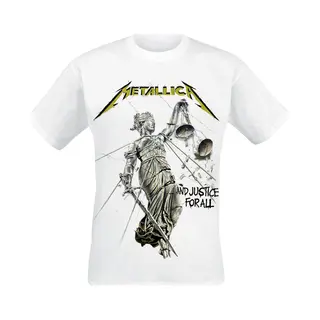 Metallica Justice T-Shirt White