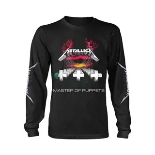 Metallica Master Of Puppets Long-sleeve Shirt Black