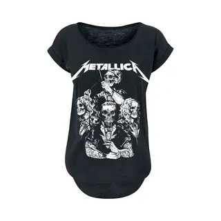 Metallica S&M2 Skull Tux T-Shirt Black
