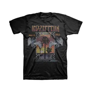 Led Zeppelin Inglewood T-Shirt Schwarz In L