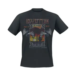 Led Zeppelin Inglewood T-Shirt Black