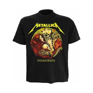 Rock Off officially licensed products Metallica Inamorata Band Logo T Shirt Xl