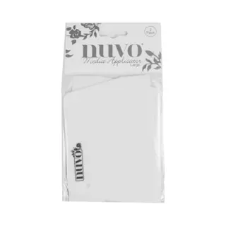 Nuvo - 2 Pack Of Large Media Applicators - 1046n | Perfect For Stencil Work & Workspace Cleanup