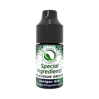 Special Ingredients Ltd. Jeneverbes Gin Smaak Druppels - 30 Ml - Smaakdruppels - Flavour Drops - Moderne Gastronomie - Moleculair Koken - Hersluitbare Pot - Recycled Plastic
