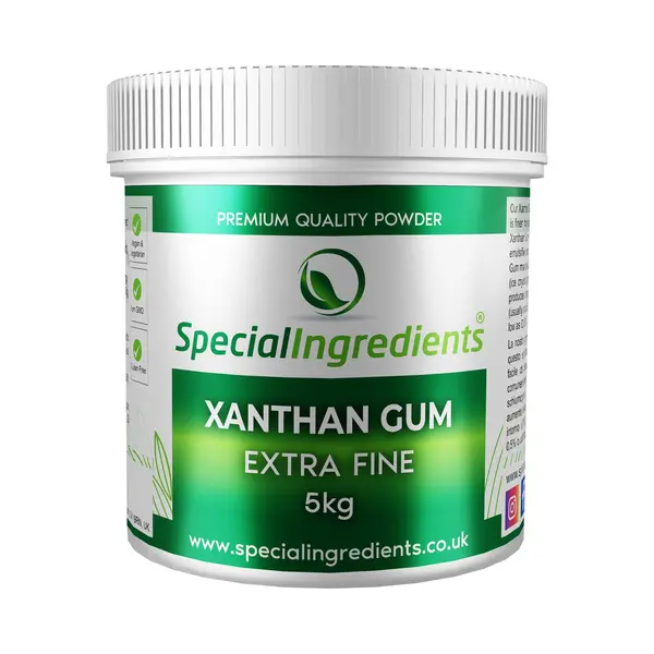 Special Ingredients Ltd. Xanthaangom Poeder - 5 Kg - Xantaangom - Xanthaangum - Xanthan Gum - Natuurlijk Verdikkingsmiddel Voor Koken En Bakken - Hersluitbare Pot - Recycled thumbnail