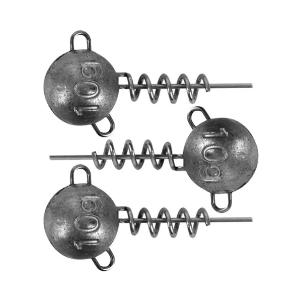 Fox Rage Corkscrew Round Jig Heads (3 Pcs) - Maat , 10g thumbnail