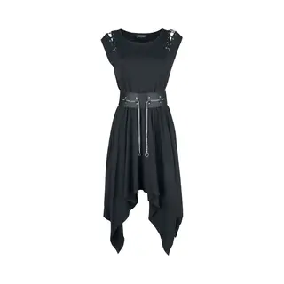 Jawbreaker Vampire Midi Dress Midi Dress Black
