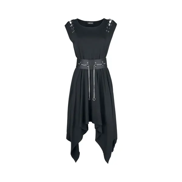 Jawbreaker Vampire Midi Dress Midi Dress Black thumbnail