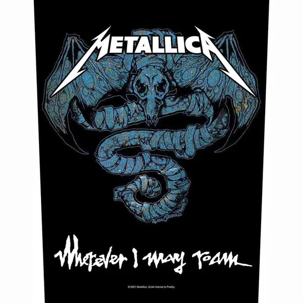 Metallica Wherever I May Roam Unisex Backpatch Multicolor 100% Polyester Band-Merch, Bands thumbnail