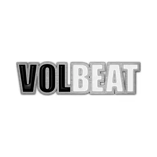Volbeat Logo Pin Silver Coloured
