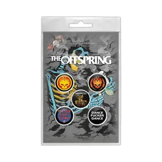 Offspring, The Badge - Skeleton Molotov - Voor Geen - Meerkleurig