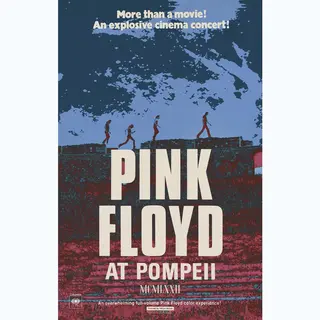 Pink Floyd Live In Pompeii Unisex Vlag - Meerkleurig - Standard