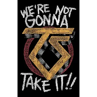 Twisted Sister We're Not Gonna Take It Flagge Multicolor