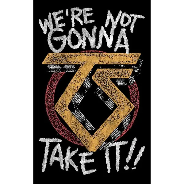 Twisted Sister We're Not Gonna Take It Flagge Multicolor thumbnail