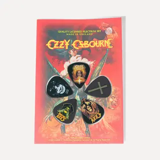 Razamataz Ozzy Osbourne The Ultimate Sin Plektren 5er Pack