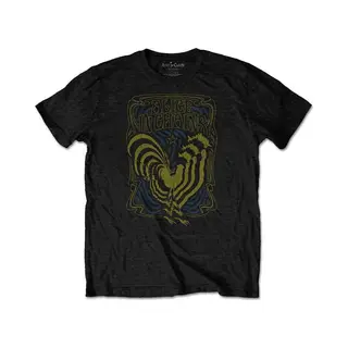 Alice In Chains Psychedelic Rooster T-Shirt In Black | Size, Medium
