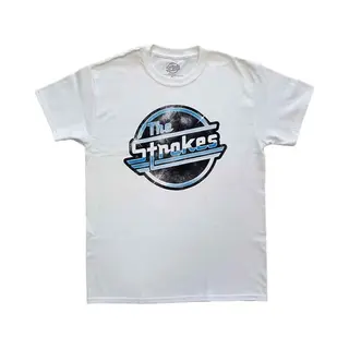 Rock Off The Strokes - Distressed Og Magna Heren T-shirt - Xl - Wit