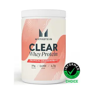MyProtein Clear Whey Isolat - 500g - 20Portionen - Tropical Dragonfruit