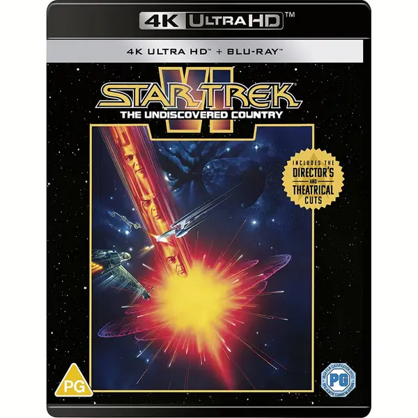 Paramount Home Entertainment Star Trek Vi, The Undiscovered Country - 4K Ultra Hd (Includes Blu-ray) thumbnail