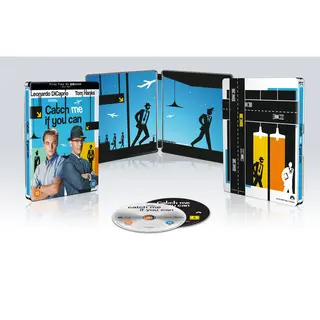 Catch Me If You Can - Limited Edition Steelbook - 4K Ultra Hd + Blu-ray - Import