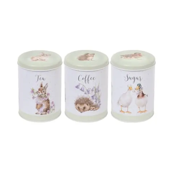 Wrendale Designs By Hannah Dale The Country Set' Country Animal Tea Coffee Sugar Set thumbnail