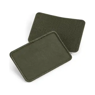Beechfield B600 Cotton Removable Patch - Military Green
