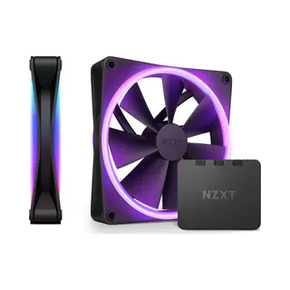 Nzxt F140 Rgb Duo Twin Pack Computer case Fan 14 cm Black 2 pc(s)