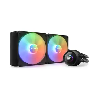 Nzxt Kraken 280 Rgb Prozessor All-in-One Flüssigkeitskühler 14 cm Schwarz 1 Stk.