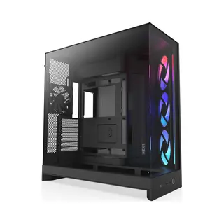 Nzxt H9 Flow Rgb Midi Tower Schwarz