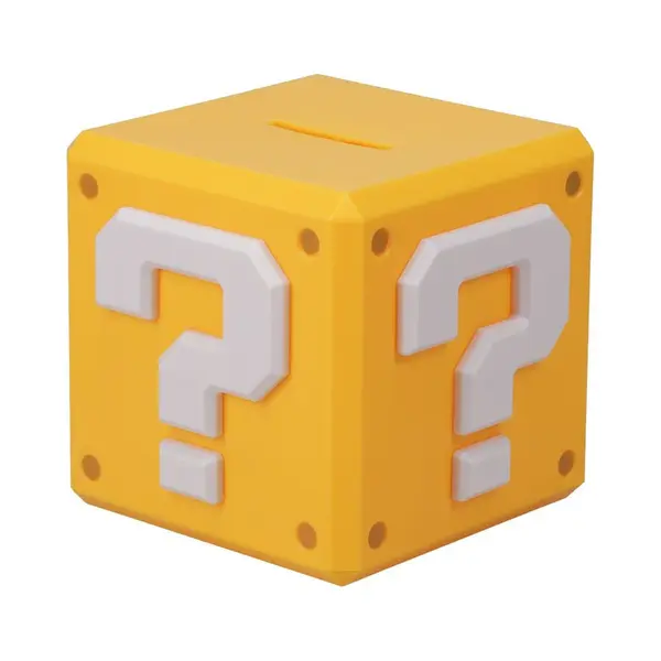 Super Mario Question Mark Block - Spaarpot Unisex Spaarpot - Meerkleurig - Standard thumbnail