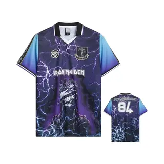 1 Iron Maiden Powerslave Rock Fc Football Shirt X-Large